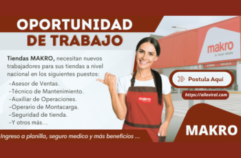 ¡Forma parte de la experiencia Makro Perú a través de nuestras oportunidades laborales!