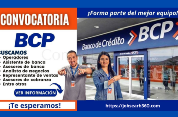 Impulsa Tu Futuro con el BCP: Únete al Banco que Transforma Vidas