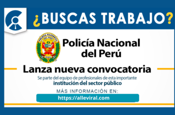 Únete a la Policía Nacional del Perú