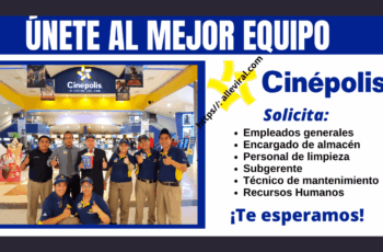 Nuevas Oportunidades Laborales en Cinépolis