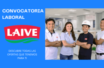 Forma Parte de Laive y Crece con Nosotros