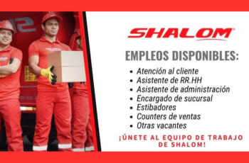 Oportunidades de Empleo en SHALOM