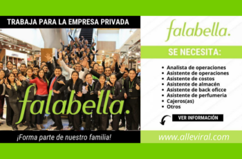 Oportunidades de Empleo en Saga Falabella