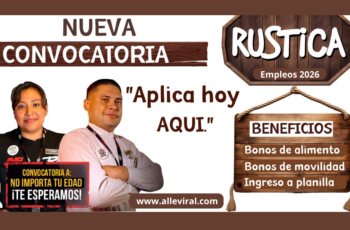 Trabaja en Rústica: Oportunidades para Crecer