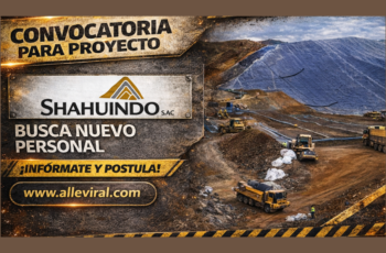 Oportunidad de Trabajo en SHAHUINDO