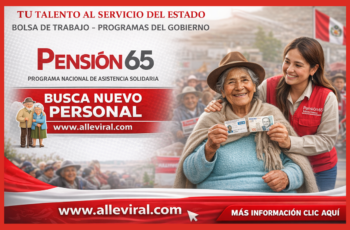 Oportunidades Laborales en Pensión 65