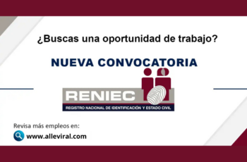 Oportunidades Laborales en la RENIEC