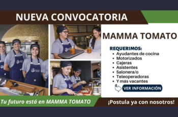 Oportunidades de Empleo en Mamma Tomato