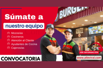 Oportunidades de empleo en Burger King