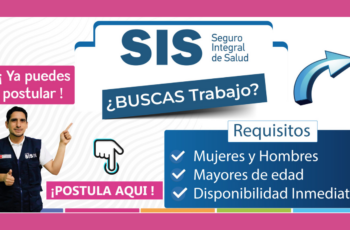 Oportunidades de empleo en el SIS