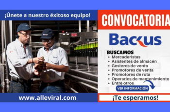 Oportunidades laborales en Backus