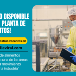 Empleo Disponible en una Planta de Alimentos