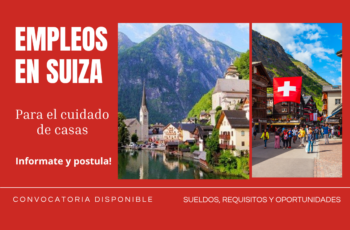 Empleos en Suiza para el cuidado y mantenimiento de casas