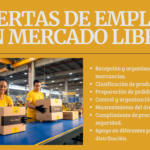Ofertas de empleo en Mercado Libre